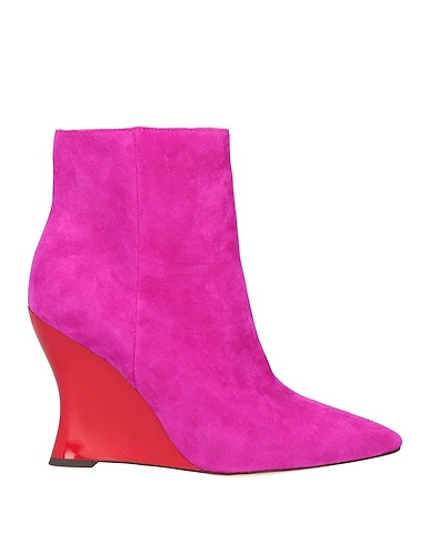 TORY BURCH Ankle boot Fuchsia Leather