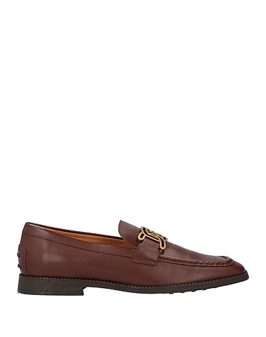 TOD'S Loafers Brown Calfskin