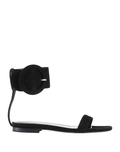 THE ATTICO FOOTWEAR Black Leather