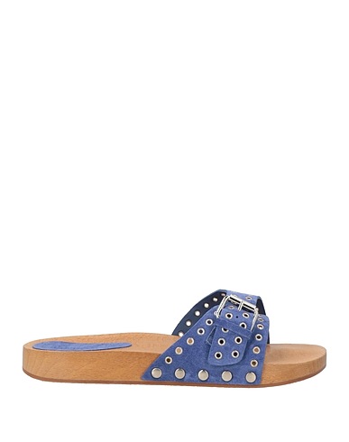 ISABEL MARANT Mules and clogs Purple 100% Calfskin