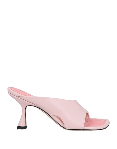 WANDLER Flip flops Light pink Lambskin