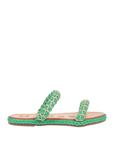 MANEBÍ Espadrilles Green Textile fibres