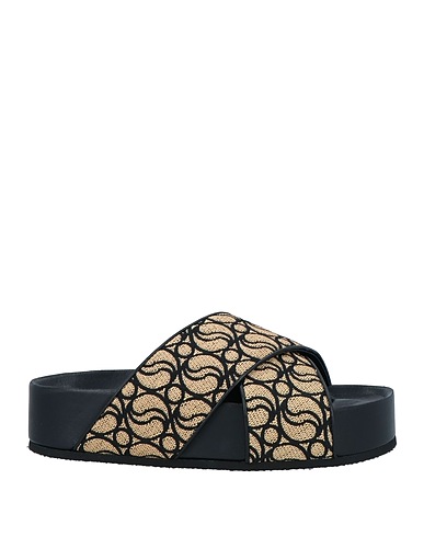 STELLA McCARTNEY Sandals Sand Textile fibres