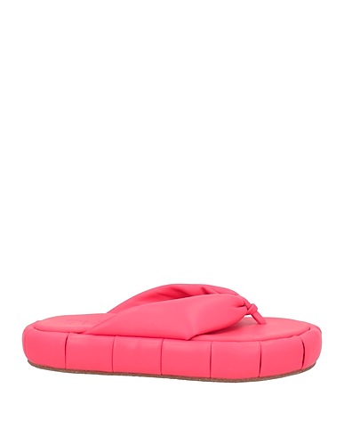 THEMOIRÈ Flip flops Coral Textile fibres