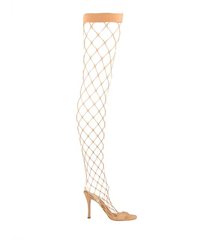 STELLA McCARTNEY Sandals Camel Textile fibers