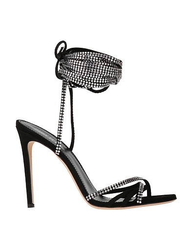PARIS TEXAS Sandals Black Leather