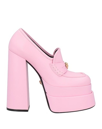 VERSACE Mocassino Rosa Pelle di vitello