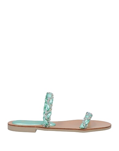 SANDIA Sandals Turquoise Leather