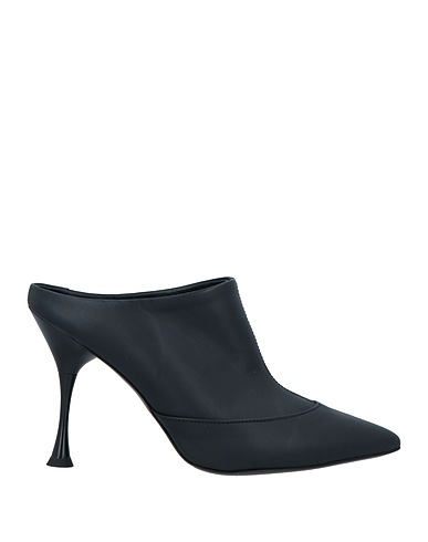 MARIæN Mules and clogs Black Leather