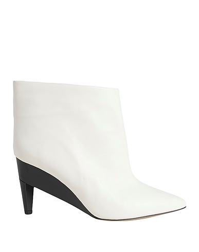 ISABEL MARANT Ankle boot White 100% Calfskin