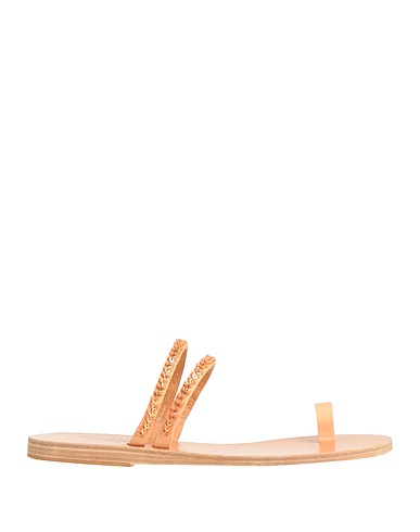 ANCIENT GREEK SANDALS Infradito Arancione Vacchetta
