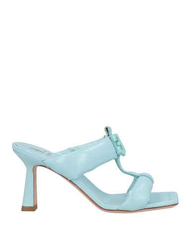 FABI Sandals Sky blue Leather