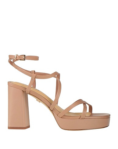 LOLA CRUZ Sandals Blush Leather