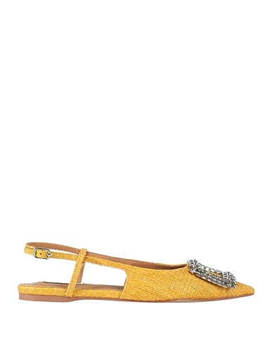 BIBI LOU Footwear Yellow Textile fibres