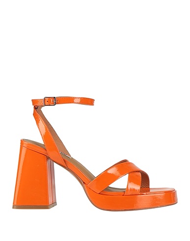 BIBI LOU Sandals Orange Leather