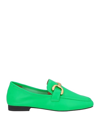 BIBI LOU Loafers Green Leather
