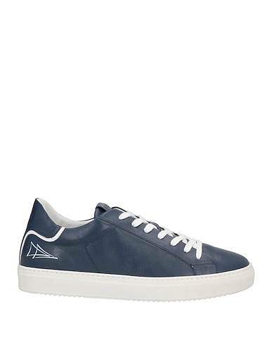 NEVVER Sneakers Navy blue Leather