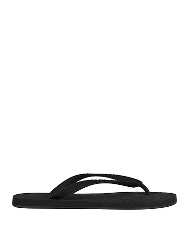 VETEMENTS Flip flops Black Rubber