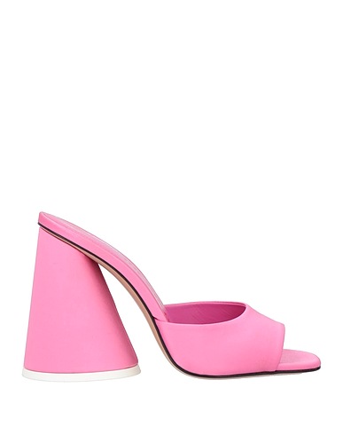 THE ATTICO Sandals Pink Textile fibers