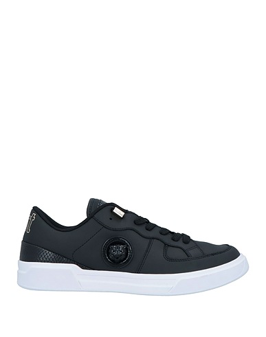 JUST CAVALLI Sneakers Black Textile fibers