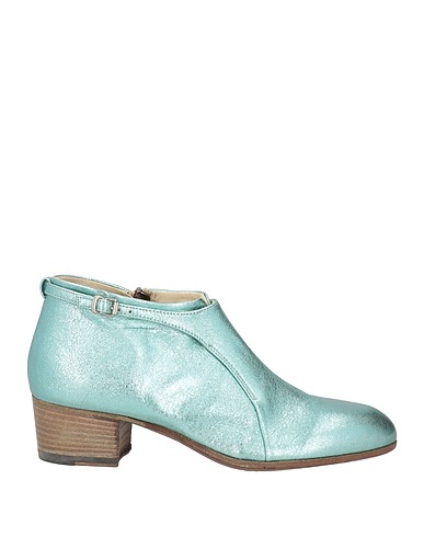 PANTANETTI Ankle boot Turquoise Leather