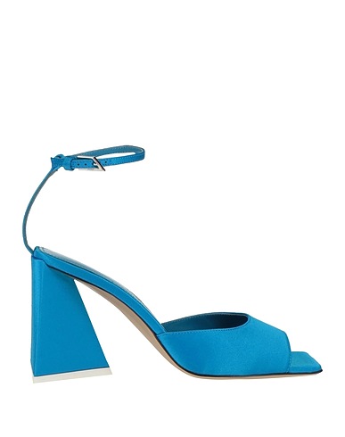THE ATTICO Sandali Azzurro Fibre tessili