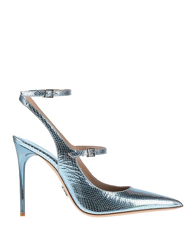 SERGIO LEVANTESI Court Light blue Leather