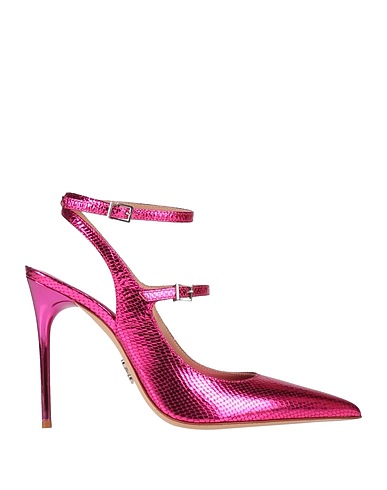 SERGIO LEVANTESI Décolleté Fucsia Pelle