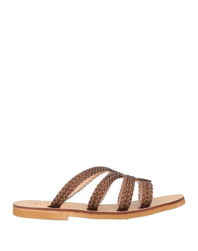 CHATULLE Sandalen Bronze Gewebefasern
