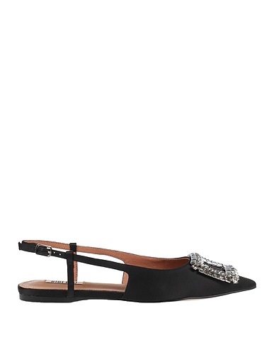 BIBI LOU Ballet flats Black Textile fibers