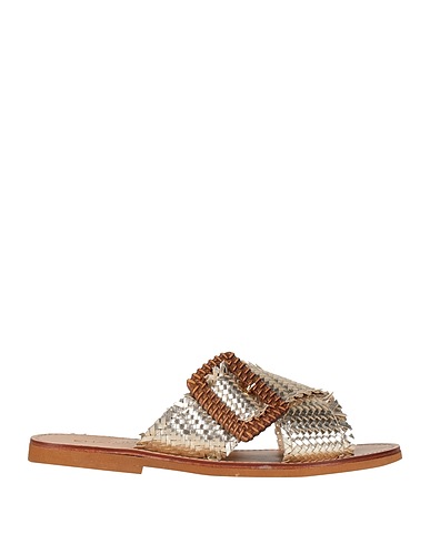 CHATULLE Sandals Platinum Textile fibres