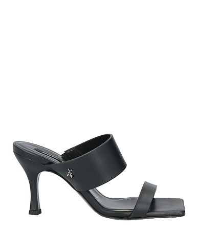 PATRIZIA PEPE Sandals Black Leather