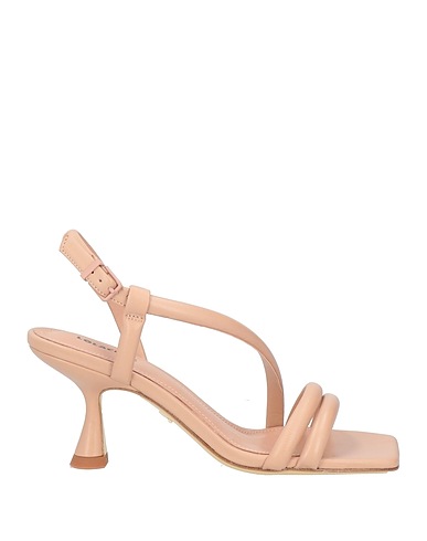 LOLA CRUZ Sandals Blush Leather