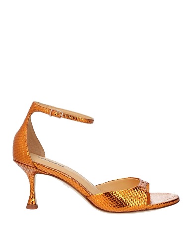 LOLA CRUZ Sandali Arancione Pelle