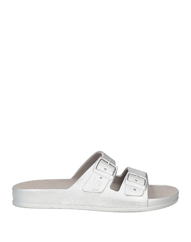 CACATOÈS Beach sandals  Silver Rubber