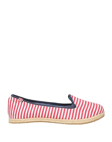 MC2 SAINT BARTH Espadrilles Red Textile fibres