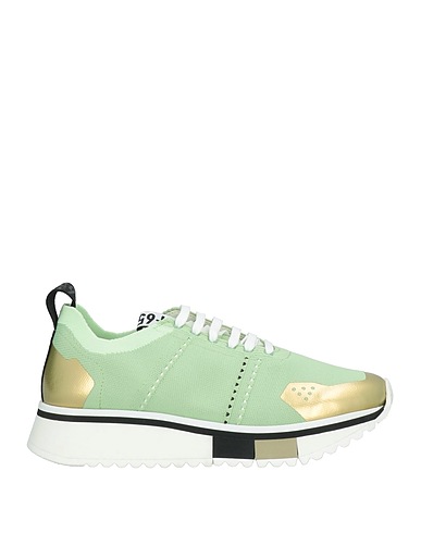 FABI Sneakers F65 Säuregrün Gewebefasern
