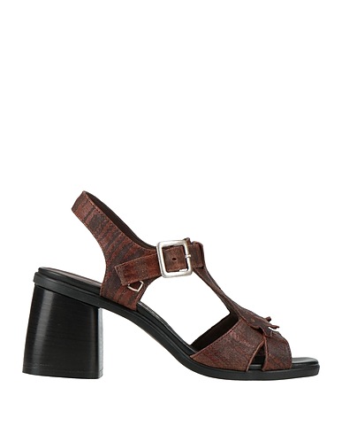 COLLECTION PRIVĒE? Sandali Marrone Pelle