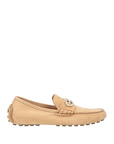 FERRAGAMO Loafers Camel Calfskin