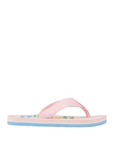 TOMMY HANNOVER Flip flops Light pink Textile fibres, Rubber