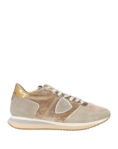 PHILIPPE MODEL Sneakers Sand Leder, Gewebefasern