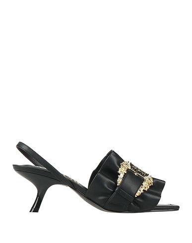VERSACE JEANS COUTURE Sandalen Schwarz Synthetisches Material