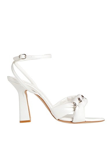 MARC ELLIS Sandals White Leather
