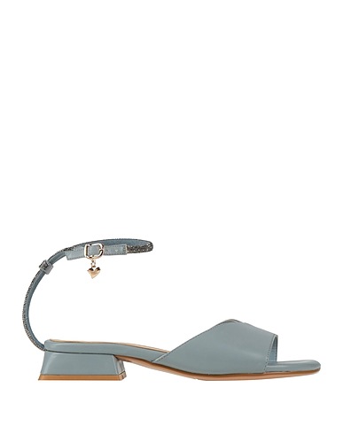 TUA BY BRACCIALINI Sandals Pastel blue Textile fibers