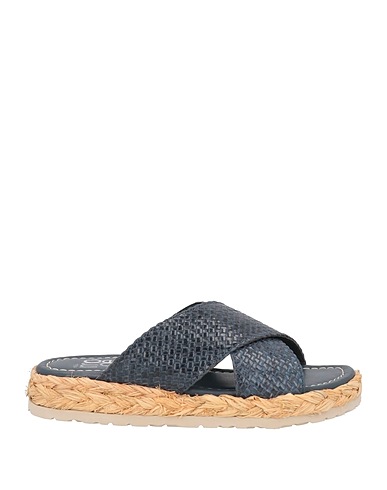 STUDIO MODE Espadrilles Marineblau Leder