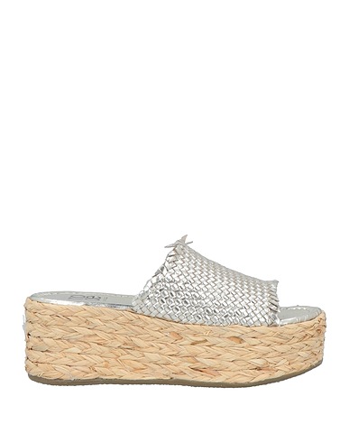 STUDIO MODE Espadrilles Platinum Leather