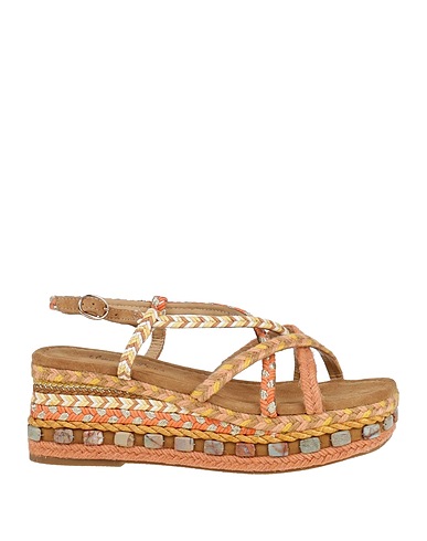 ALMA EN PENA. Espadrilles Camel Textile fibres