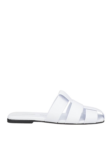 LIVIANA CONTI Sandals White Leather