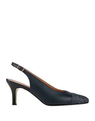TEA KORINI Court Midnight blue Leather
