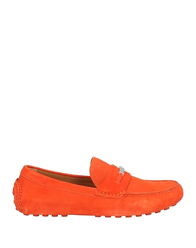 FERRAGAMO Loafers Orange Calfskin